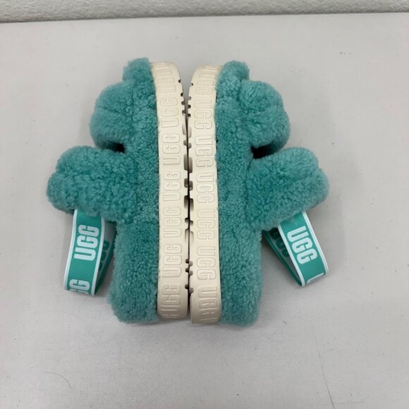 Ugg Oh Fluffita Platform Curly Sheepskin Slippers Shoes 1120876 Womens size 7 - Picture 7 of 10